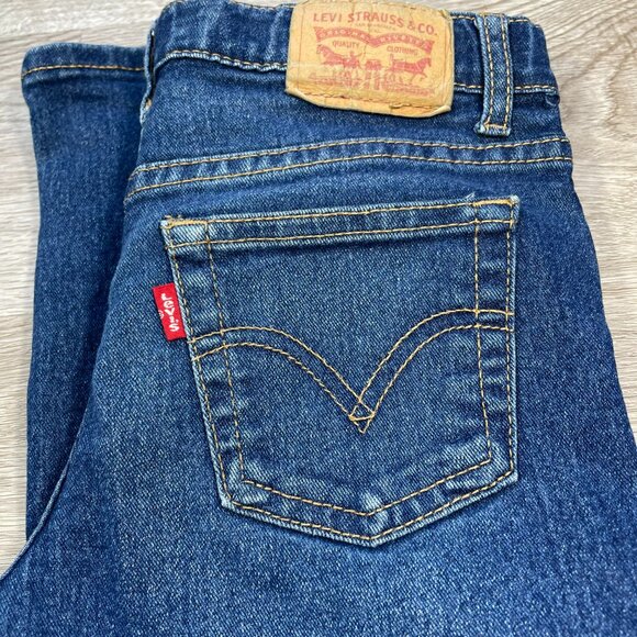 Levi's Girls Boot Cut Jeans Size 8 - Picture 6 of 12